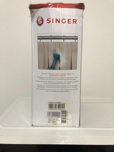 SINGER® Handheld Garment Steamer, 1500W Power, 280ml Detachable Water Tank