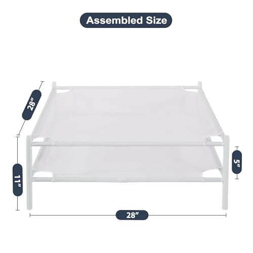STO STO Sweater Drying Rack, 2-Pack Stackable Mesh Clothes Drying Rack, Laundry Drying Rack for Sweaters, Socks, Toys, White - style: 2 Pack
