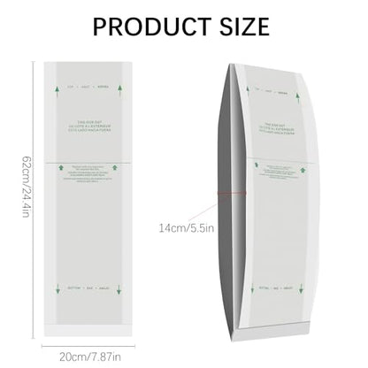 6 Pack Type A Vacuum Bags Compatible with Royal Upright Vacuum Cleaners