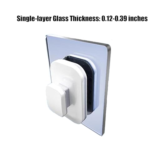 Magnetic Windshield Cleaner Tool, Double-Sided Window Cleaner Glass Wiper, Magnetic Window Cleaner, Magnetic Windshield Cleaner for High Rise Double Glazed Windows Thickness