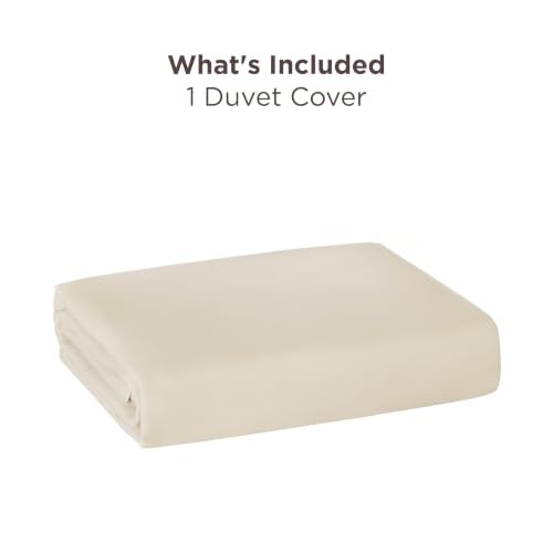 Bedsure Duvet Cover Full Size, 1Pc Soft Double Brushed Bedding, Beige - color: 00 - Beige, size: Full (Only Duvet Cover)