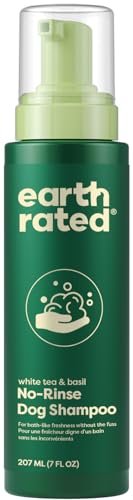 Earth Rated Waterless Shampoo & Conditioner, White Tea & Basil, 7 oz - size: No-Rinse Shampoo
