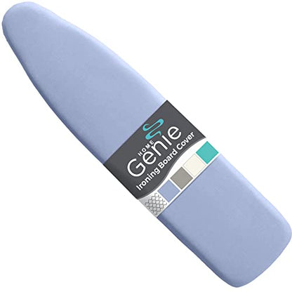 HOME GENIE Ironing Board Cover with Extra Thick Padding, 15x54, Blue - color: Blue