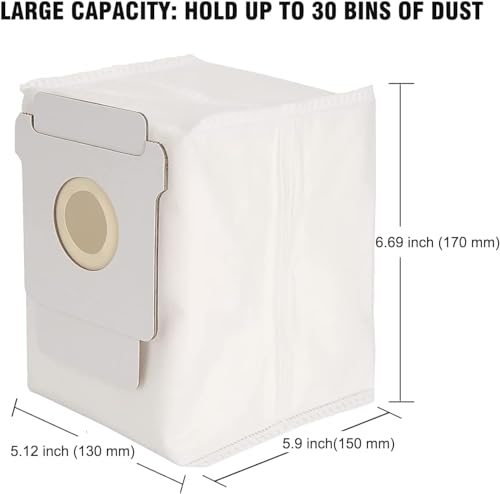 Replacement Parts for iRobot Roomba i3 i7 i6 i8 I, E & J Series Vac - size: 2+8+8+8