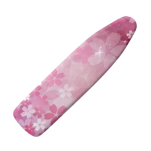 Pink Iron Board Cover Cherry Blossom Ironing Board Cover and Pad Soft Stain Resistant Modern Home Decorations Universal Size Fit 54x15 inch - color: Cherry Blossom