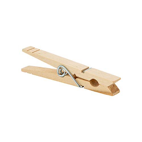 Laundry 360 Extra Large Wooden 100 Pack Clothespins