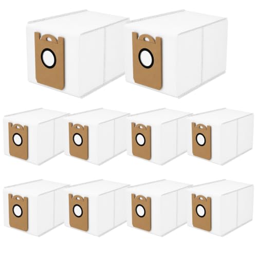10 Pack D13S MAX Dust Bags, Vacuum Bags for MAMNV D13S MAX Robot Vacuum - color: 10 Pack