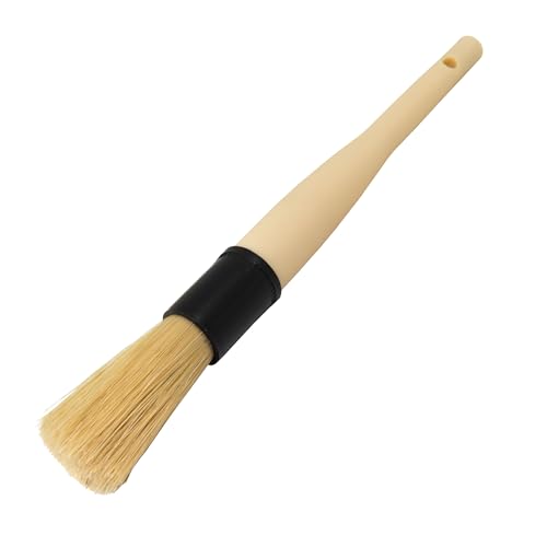 Chemical Guys, Boars Hair Detailing Brush for Wheels, Grilles & Interior - style: 1 Pack