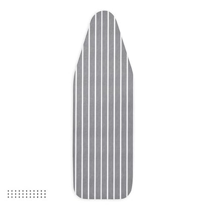 Encasa XO Ironing Board Cover and Pad, Thick Felt 54"x18" - color: Roma Grey Stripes, size: X-Large