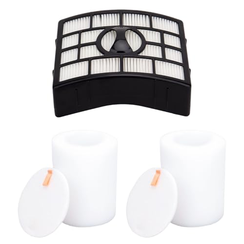 Vacuum Filters Replacement for Shark Rotator Powered Lift-Away XL Capacity NV755 UV795, 1 HEPA Filter, 2 Foam & 2 Faux Felt Filter - Compare to Part # XFF750 & XHF750 - color: For NV755 etc-1 HEPA Filter, 2 Foam & 2 Faux Felt Filters