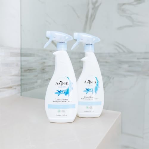 AspenClean Glass Cleaner Spray | 22 oz - Pack of 2