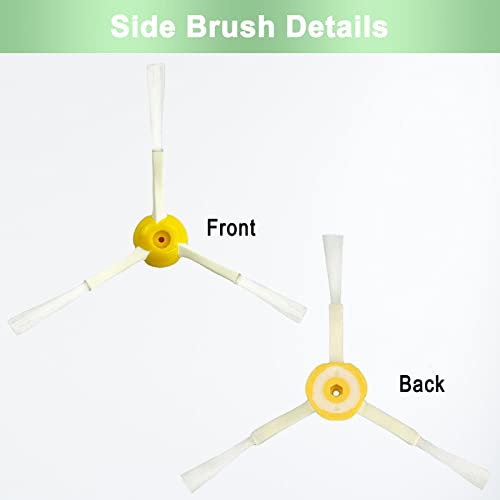 9 Pack Replacement Parts Compatible for iRobot Roomba 800 900 Series 960 860 805 850 980 861 864 866 870 871 880 890 891 981 985 961 Vacuum Cleaner,1 Set Roller Brushes,4 Filters,4 Side Brushes