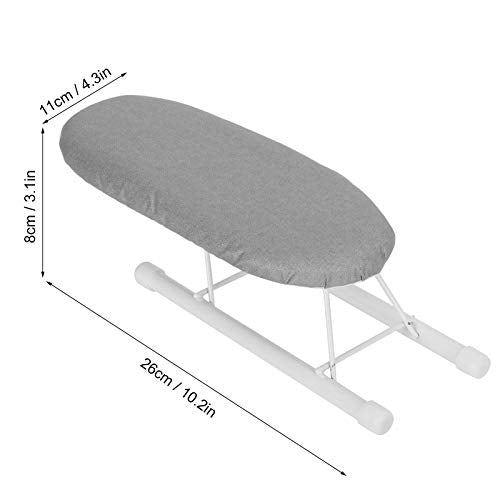 Portable Travel Ironing Board Compact Folding with Cotton Cover Heat Silver Cloth for Home Dorm Small 10 2 by 4 3 Inch