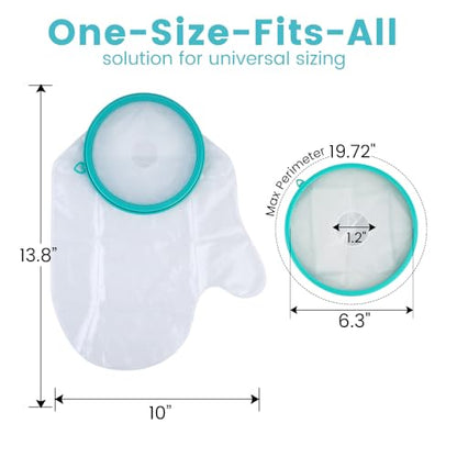 Cast Covers for Shower Hand, Arm, Finger Sleeves Adult, Kids, Youth - color: Hand, style: Reinforced Green