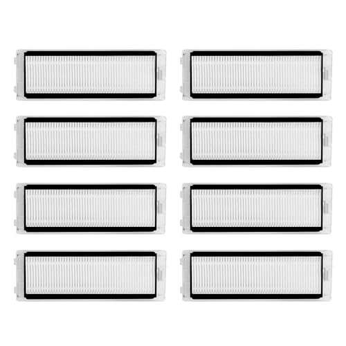 HEPA Filters Compatible with Roborock Q Revo/2R3W, 8-Pack