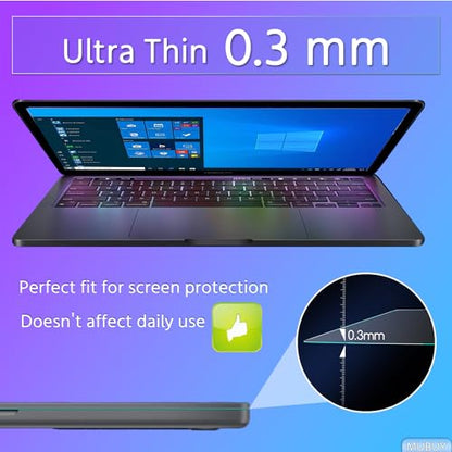 2 Pack Tempered Glass Screen Protector for Skylight Calendar 15-inch Wall Planner Digital Calendar, Skylight Digital Picture Frame, 9H Hardness Anti-Scratch, Ultra HD Clear, Touchscreen Compatible
