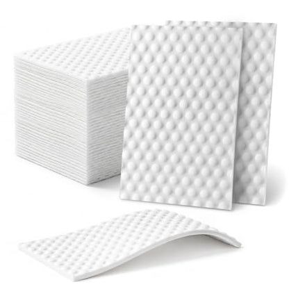Magic Cleaning Sponge Sheets 60 Pack Textured Melamine Eraser Pads, Convex Point Scrubbers for Kitchen, Bathroom, Office, Rental Home, Sink, Tub, Wall and Multi-Surface Stain Removal - size: 60pcs sheet