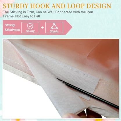 Bedside Caddy Bedside Storage Bag for Headboards/Bunk Bed - color: 2PC Light Pink