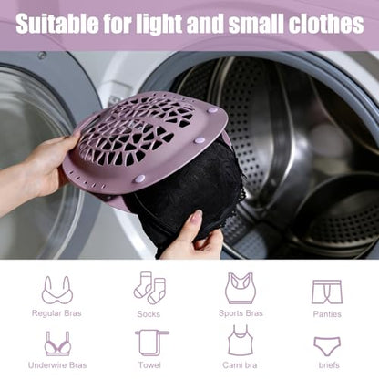 2 PCS Silicone Bra Washing Bag for Laundry, Washing Machine Bra Protector Underwear Holder Laundry Storage Bag Lingerie Wash Bag