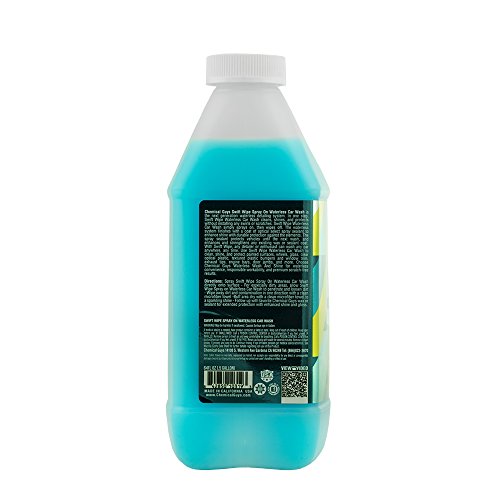 Chemical Guys, Swift Wipe Waterless Car Wash Spray, High Lubrication, 64 oz - size: 64 Fl Oz (Pack of 1)