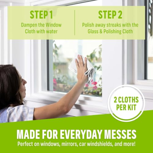 E-Cloth Window and Glass Cleaner Kit, Just Add Water - 1 Kit - color: Colorless, size: 1 Kit