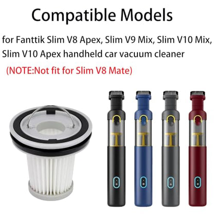 9 Filter for Fanttik Slim V8 Apex, Slim V9 Mix, Slim V10 Mix, Slim V10 Apex