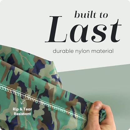 Handy Laundry XL Nylon Laundry Bag 22"x32" 2-Pack, Heavy Duty, Camouflage - color: Camouflage, size: 22" x 32" (Pack of 2)