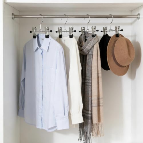 Adjustable Stainless Steel Shoe Rack Pants Folder Multi-Functional Portable Travel Laundry Washing Machine Rack Hooks Socks Clip Boot Hanger Set of 6 - color: Hard Plastic Head