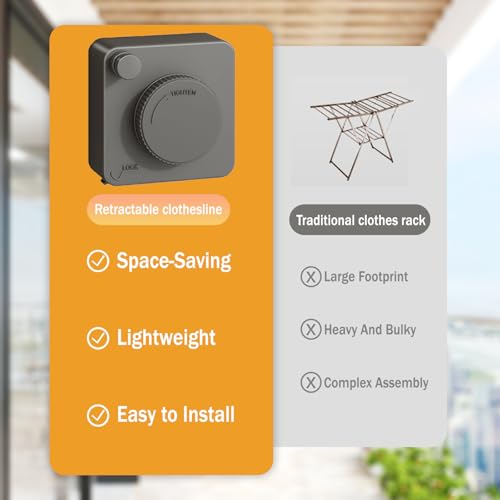 Retractable Clothes Line Outdoors Indoor,Retractable Clothesline Outdoor