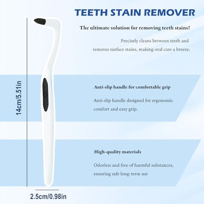 WALWAL Manual Tooth Stain Remover Teeth Whitening Tool for Oral Care