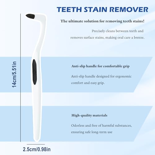 WALWAL Manual Tooth Stain Remover Teeth Whitening Tool for Oral Care