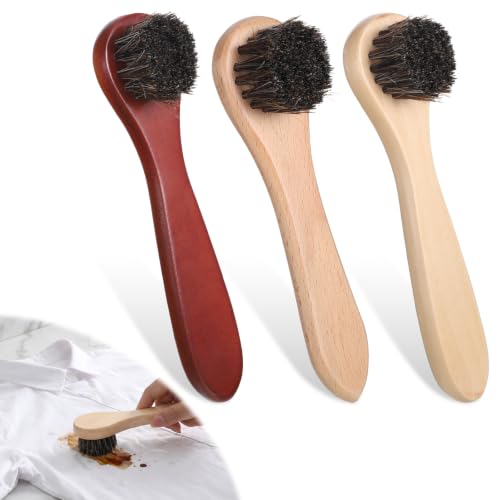 3pcs Wood Laundry Stain Brush Stain Remover Dauber Brushes