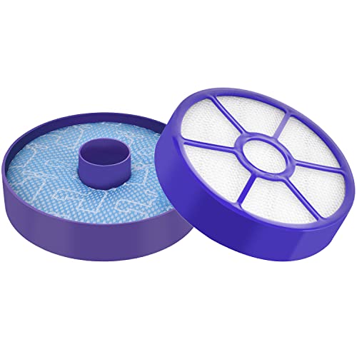for Dyson DC33 Animal, DC33 All Floor Replacement Bundle Filter Kit, 1 DC33 Washable Dust Cup Primary Filter, 1 DC 33 Post Motor HEPA Exhaust Filter, Generic for 919563-02 921616-01 - color: 1Pack for Dyson DC33