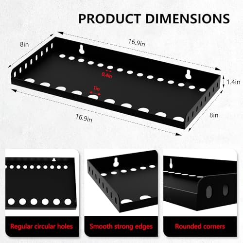 Power Tool Organizer Wall Mount, 2 Tier Tool Organizer for power tool Storage,Garage Tool Organizer for Home Gift