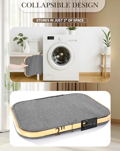 Laundry Hamper with Wheels, 75L Rolling Laundry Basket, Removable Inner Bag - color: Gray, size: 75L
