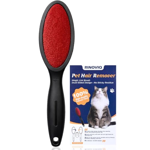 Magic Lint Remover Brush for Pet Hair, Reusable 2-Sided, 1 Pack - color: Lint Brush - 1 Pack
