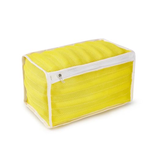 Shoes Washing Machine Bag - Light Weight and Reusable Laundry Shoe Bag for Washer and Dryer, for Sneaker, Tennis Shoes, 360 Deep Cleaning Sneaker Washing Machine Bag, Yellow, 13 7 Inches, 1PCS - color: Yellow