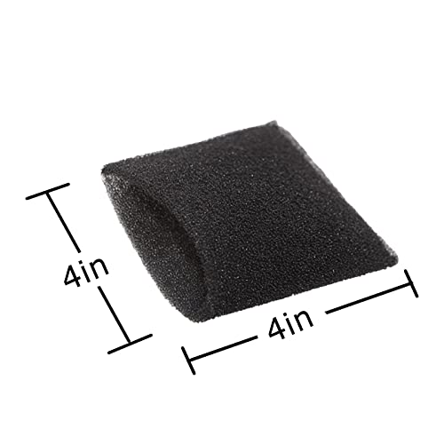4 Pack Foam Tank Filter Compatible with Hoover Steam Vacuum Cleaner F5800 Series