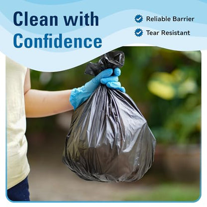 SWIFTLITE Food Safe Disposable Gloves Latex Free, Blue - size: Medium