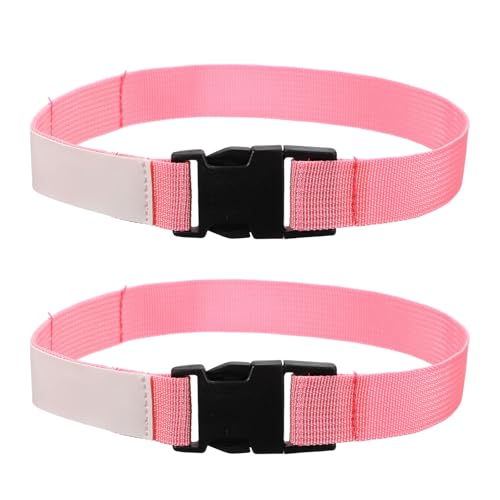 uxcell 2 Pcs Laundry Strap with Buckle, Multipurpose Laundry Strap Replacement Wash Care Utility Household Cleaning Loop Athletics Accessories Tools Storage, Pink - color: Pink