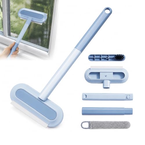 2026 New Window Screen Cleaning Brush, 4-in-1 Multi-Functional Cleaning Tool, Screen Cleaning Brush, Mesh Screen Cleaner, Gentle for Cleaning Dust and Hair
