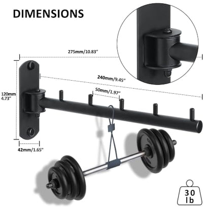 Mooche Swing Clothes Hanger Rack, Garment Racks 9.45" Long, Black-2Pack - color: Black, size: 2 Pack