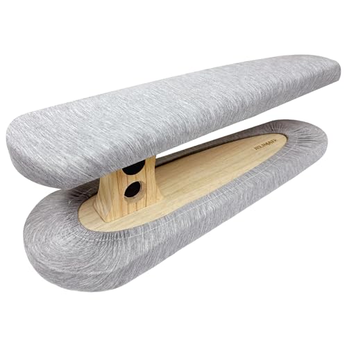 Padded Pants & Sleeve Ironing Boards with Ultra Thick Padding, Double Side Ironing Board - color: Gray