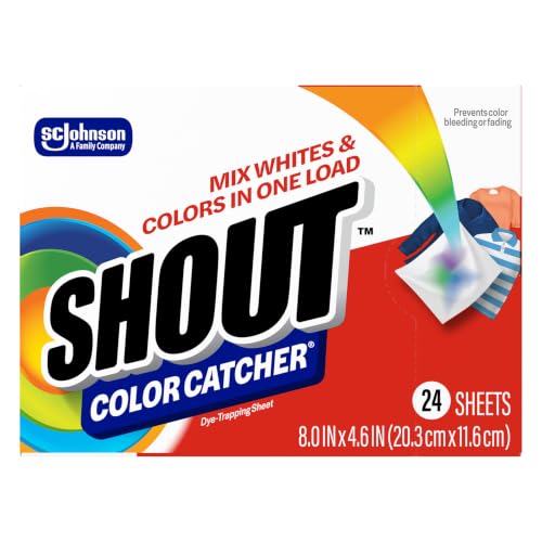 Shout Color Catcher, Dye-Trapping Sheets, 24 Sheets - size: 24 Count (Pack of 1)