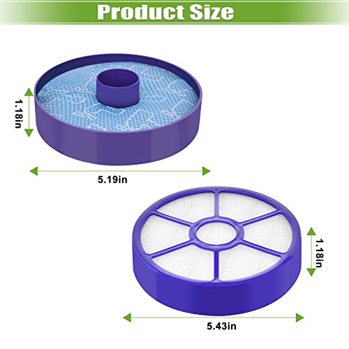 DC33 Filter Replacement for Dyson DC33 Multi Floor DC33 Total Clean - color: 2Pack for Dyson DC33