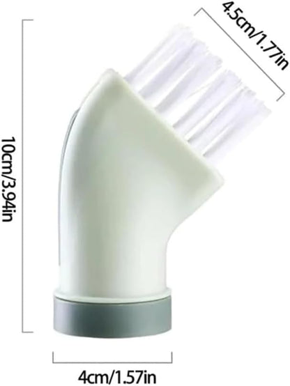 Multi-use Cleaning Brush Can Be Connected to Mineral Water Bottle, Multi-Purpose Bottle Gap Cleaning Brush (2*Green) - color: 2*green