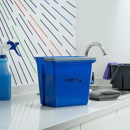 Restaurantware 6 qt Blue Cleaning Bucket - color: Blue, size: 6 Quarts