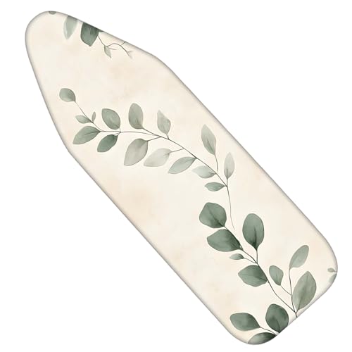 Nuxovilar Eucalyptus Leaves Ironing Board Cover 15x54 Polyester - color: Yph01007