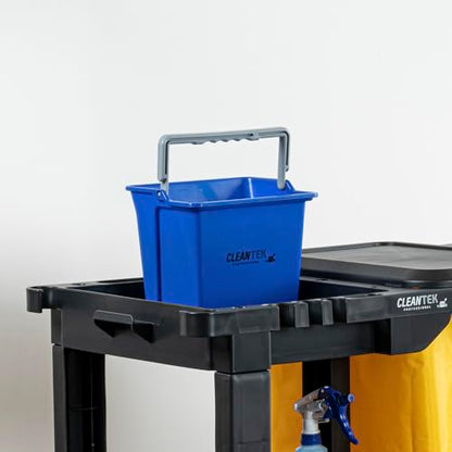 Restaurantware 6 qt Blue Cleaning Bucket - color: Blue, size: 6 Quarts