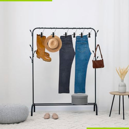 30Pcs Boot Hangers for Closet, Black, Heavy Duty